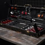 Набор шампуров в кейсе-столике Grill 2626 Шашлычный набор. Подарок мужчине