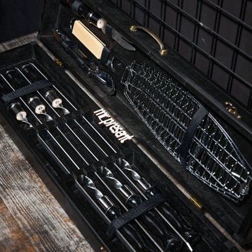Набор шампуров в кейсе Blackwood set №4. Подарок брату