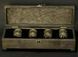 Подарочный набор рюмок 4 шт. "Бочка" в кейсе