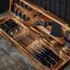 Набір шампурів у кейсі Blackwood set №1. Шашличний набір. Подарунок батькові