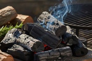 Дубовый уголь для мангала и гриля