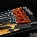 Набор шампуров Кейс-столик Blackwood №4 M. Шашлычный набор. Подарок брату