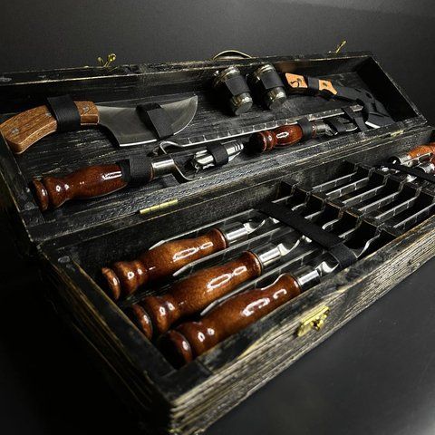 Набор шампуров в кейсе Blackwood Set 8